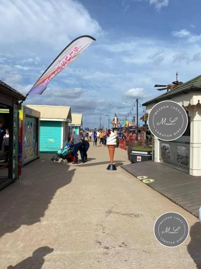 Promenade 566, Direct Beach Access, Close To Fantasy Island, Wifi, Pet Friendly - Meadow Lakes Caravan & Lodge Hire 斯凯格内斯 外观 照片